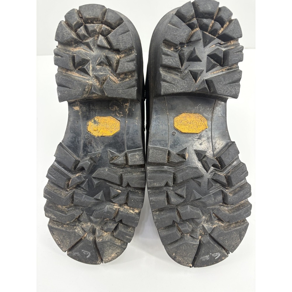 Chippewa Men's Black Logger Waterproof Insulated Chip-A-Tex Boots 8.5 Vibram - Picture 10 of 11